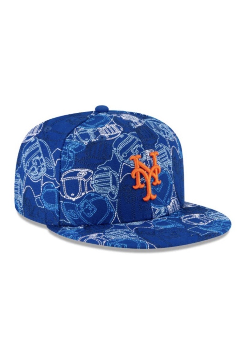 New Era NY Mets MLB New York 59Fifty Fitted Hat